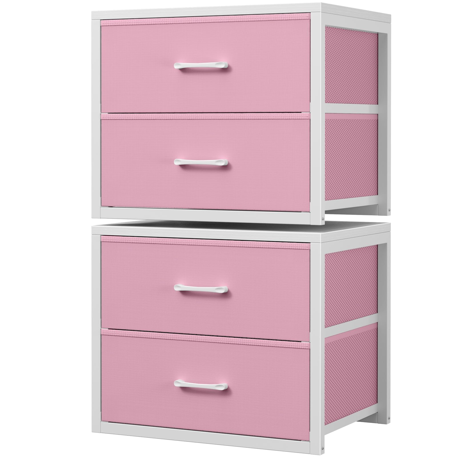 Amazon.com: BOLUO Stackable Closet Drawers for Clothes Organizers